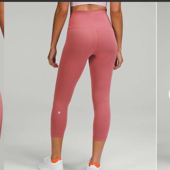 Lululemon Wunder Train High-Rise Crop 23" leggings
Brier Rose - Picture 1 of 5